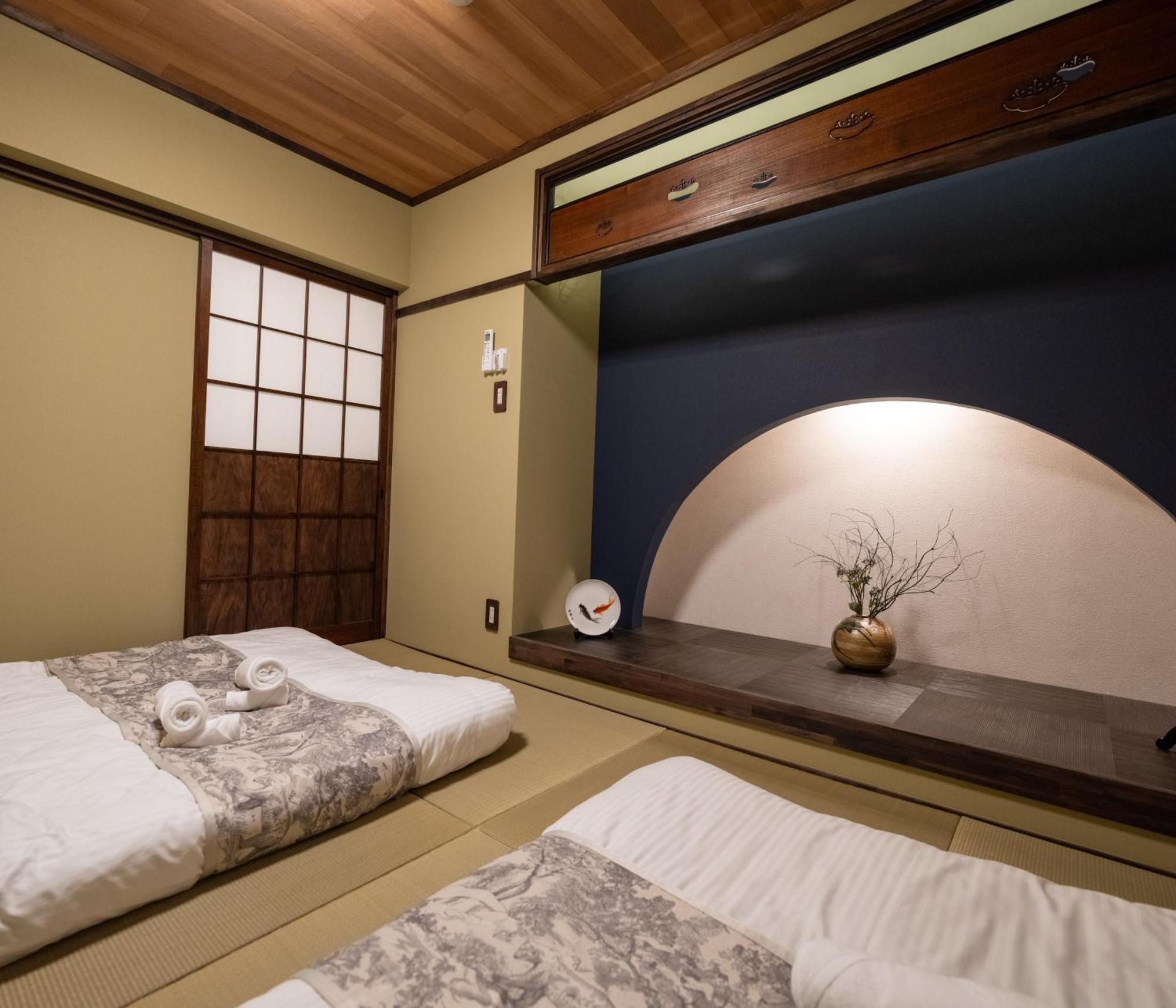 Ferienwohnung Oasis Naniwa Ōsaka Exterior foto