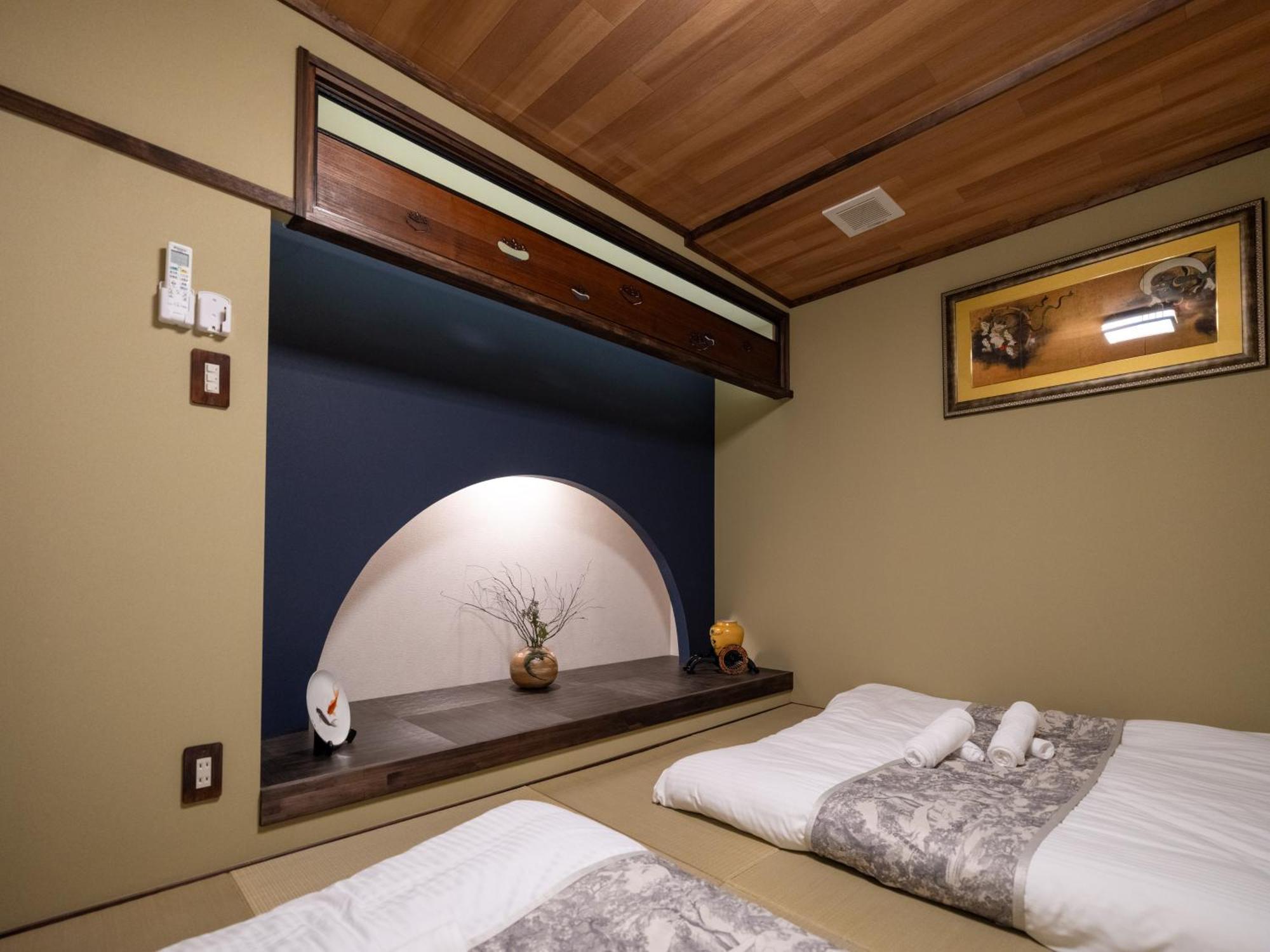 Ferienwohnung Oasis Naniwa Ōsaka Zimmer foto