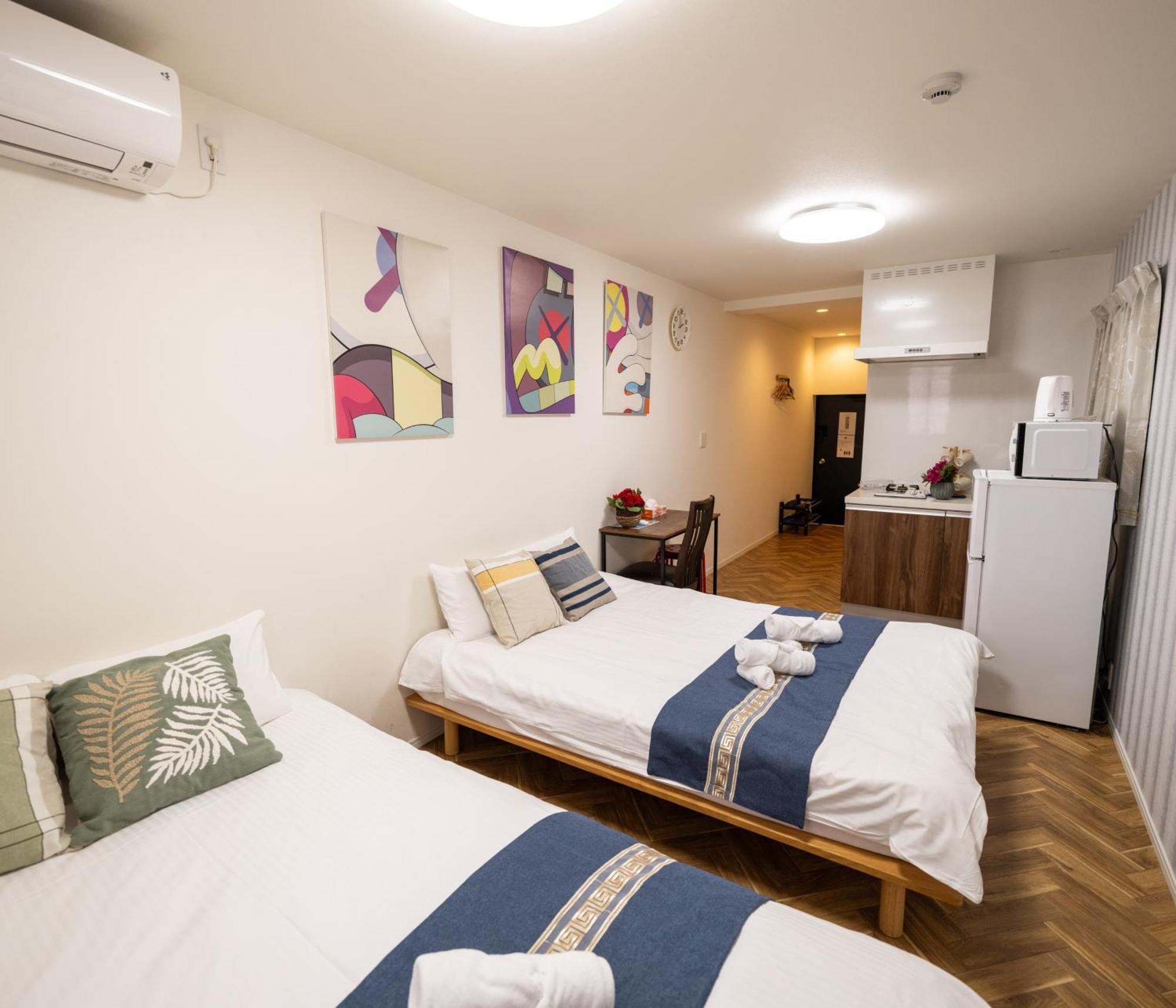 Ferienwohnung Oasis Naniwa Ōsaka Zimmer foto